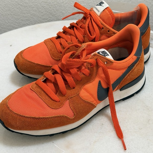 Nike Other - Nike Internationalist Electric Orange Dark Grey - 631754-801 Size 7